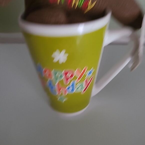 Sock Monkey with Mug Set - Picture 3 of 5